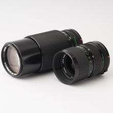 画像をギャラリービューアに読み込む, キヤノン Canon New FD ZOOM 35-70mm F4 / New FD ZOOM 70-210mm F4