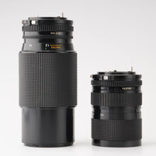 画像をギャラリービューアに読み込む, キヤノン Canon New FD ZOOM 35-70mm F4 / New FD ZOOM 70-210mm F4
