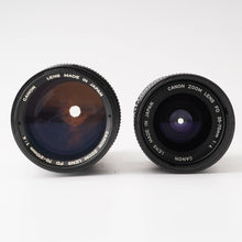 画像をギャラリービューアに読み込む, キヤノン Canon New FD ZOOM 35-70mm F4 / New FD ZOOM 70-210mm F4