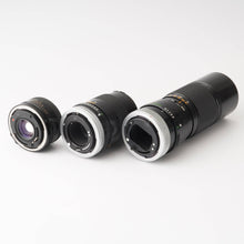 画像をギャラリービューアに読み込む, キヤノン Canon FD 135mm F3.5 S.C / ZOOM FD 100-200mm F5.6 S.C. / New FD 50mm F1.8