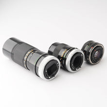 画像をギャラリービューアに読み込む, キヤノン Canon FD 135mm F3.5 S.C / ZOOM FD 100-200mm F5.6 S.C. / New FD 50mm F1.8