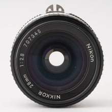 画像をギャラリービューアに読み込む, ニコン Nikon Ai-s NIKKOR 28mm F2.8