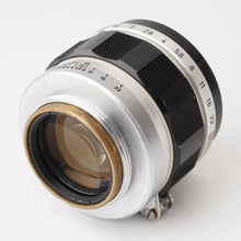 画像をギャラリービューアに読み込む, キヤノン Canon 50mm F1.4 ライカLマウント