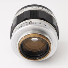 画像をギャラリービューアに読み込む, キヤノン Canon 50mm F1.4 ライカLマウント