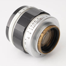 画像をギャラリービューアに読み込む, キヤノン Canon 50mm F1.4 ライカLマウント