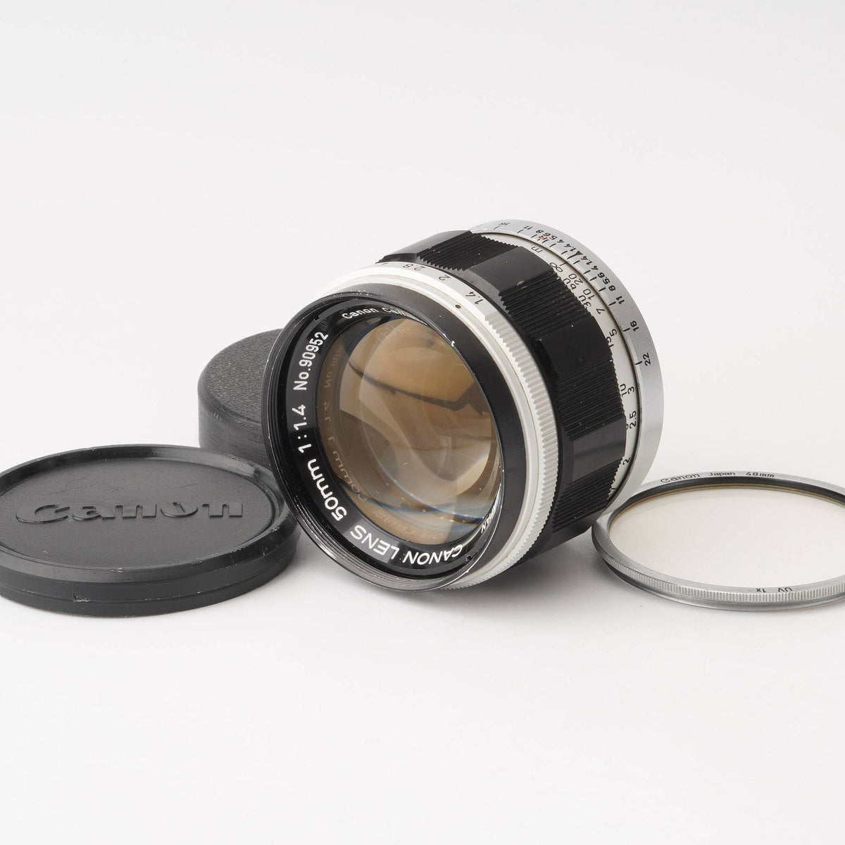 Canon 50mm f/1.4 L39 ライカ Lマウント（整備品） - レンズ(単焦点)