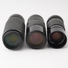 画像をギャラリービューアに読み込む, キヤノン Canon New FD 70-150mm F4.5 / 80-200mm F4 / 100-300mm F5.6
