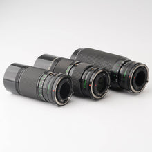 画像をギャラリービューアに読み込む, キヤノン Canon New FD 70-150mm F4.5 / 80-200mm F4 / 100-300mm F5.6