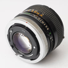画像をギャラリービューアに読み込む, キヤノン Canon FD 50mm F1.4 S.S.C.