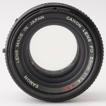 画像をギャラリービューアに読み込む, キヤノン Canon FD 50mm F1.4 S.S.C.