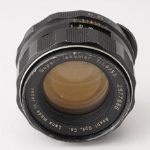 画像をギャラリービューアに読み込む, ペンタックス Pentax Asahi スーパータクマー Super Takumar 55mm F1.8 M42マウント