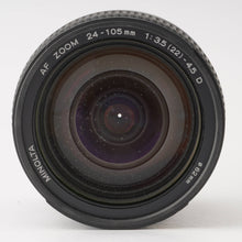 画像をギャラリービューアに読み込む, ミノルタ Minolta AF ZOOM 24-105mm F3.5-4.5 D ソニーαマウント