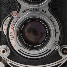 画像をギャラリービューアに読み込む, ミノルタ Minolta AUTOCORD 前期 L型 / CHIYOKO ROKKOR 75mm F3.5