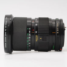 画像をギャラリービューアに読み込む, キヤノン Canon New FD ZOOM 35-105mm F3.5