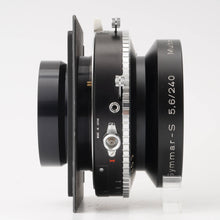Load image into Gallery viewer, Schneider Kreuznach Symmar-S 240mm f/5.6 MC COPAL NO.3