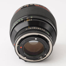 画像をギャラリービューアに読み込む, キヤノン Canon New FD 85mm F1.2 L