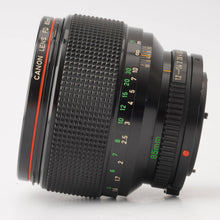 画像をギャラリービューアに読み込む, キヤノン Canon New FD 85mm F1.2 L