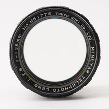 画像をギャラリービューアに読み込む, Tokyo Koki MINETAR TELEPHOTO 135mm F2.8