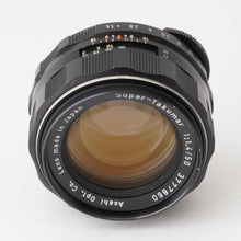 画像をギャラリービューアに読み込む, ペンタックス Pentax Asahi スーパータクマー Super Takumar 50mm F1.4 M42マウント