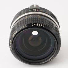 画像をギャラリービューアに読み込む, ニコン Nikon 非Ai NIKKOR 28mm F3.5