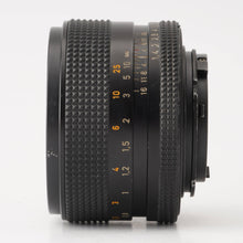 画像をギャラリービューアに読み込む, コンタックス Contax Carl Zeiss Planar 50mm F1.4 AEJ CYマウント