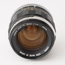 画像をギャラリービューアに読み込む, キヤノン Canon FL 55mm F1.2