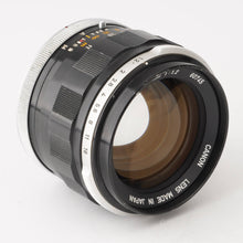 画像をギャラリービューアに読み込む, キヤノン Canon FL 55mm F1.2
