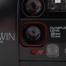 画像をギャラリービューアに読み込む, オリンパス Olympus AF-1 TWIN QUARTZ DATE / TELE 35mm WIDE 70mm