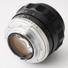 画像をギャラリービューアに読み込む, ミノルタ Minolta MC ROKKOR-PG 58mm F1.2 MCマウント