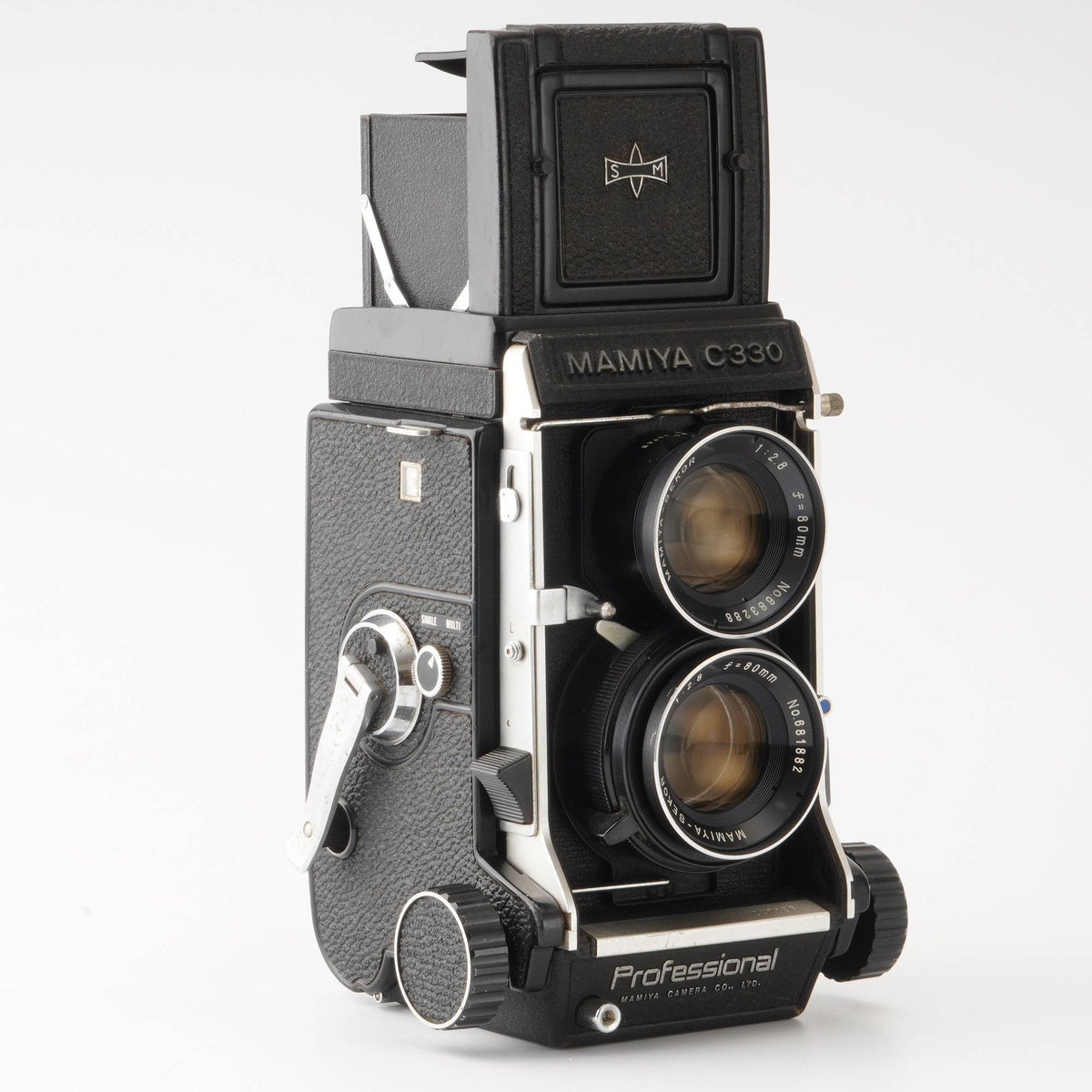 MamiyaC330プロフェッショナル＋レンズ55mm,80mm,180mm - フィルムカメラ