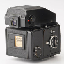 画像をギャラリービューアに読み込む, ゼンザブロニカ Zenza Bronica ETR-C / AE-II プリズムファインダー / ZENZANON MC 50mm F2.8