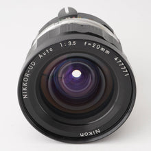 画像をギャラリービューアに読み込む, ニコン Nikon 非Ai NIKKOR-UD Auto 20mm F3.5