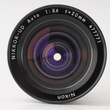 画像をギャラリービューアに読み込む, ニコン Nikon 非Ai NIKKOR-UD Auto 20mm F3.5