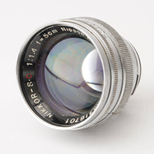 画像をギャラリービューアに読み込む, ニコン Nikon S2 / NIKKOR-S・C 5cm 50mm F1.4