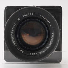 画像をギャラリービューアに読み込む, フジ Fuji Fujinon W 250mm F6.7