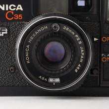 画像をギャラリービューアに読み込む, コニカ Konica C35 EF / Hexanon 38mm F2.8