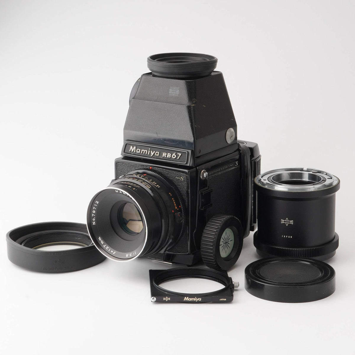 MAMIYA RB67 pro s 127mm f/3.8 レンズセットカメラ