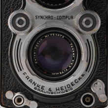 画像をギャラリービューアに読み込む, ローライ Rollei ROLLEIFLEX 3.5A Type 1 / Zeiss-Opton Tessar 75mm F3.5 T