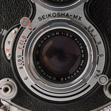画像をギャラリービューアに読み込む, ミノルタ Minolta AUTOCORD 前期 L型 / CHIYOKO ROKKOR 75mm F3.5