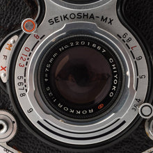 画像をギャラリービューアに読み込む, ミノルタ Minolta AUTOCORD 前期 L型 / CHIYOKO ROKKOR 75mm F3.5