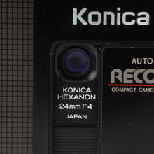 画像をギャラリービューアに読み込む, コニカ Konica Auto Focus レコーダー Recorder Hexanon 24mm F4