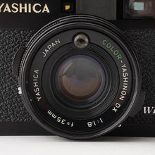 画像をギャラリービューアに読み込む, ヤシカ Yashica ELECTRO 35 CCN WIDE / COLOR-YASHINON DX 35mm F1.8
