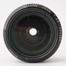 画像をギャラリービューアに読み込む, ニコン Nikon Ai NIKKOR 28mm F3.5