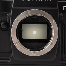 画像をギャラリービューアに読み込む, コンタックス Contax RTS III 一眼レフフィルムカメラ