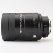 画像をギャラリービューアに読み込む, ミノルタ Minolta AF REFLEX 500mm F8 Sony A mount