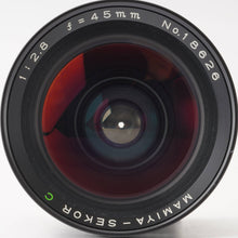 画像をギャラリービューアに読み込む, マミヤ Mamiya MAMIYA-SEKOR C 45mm F2.8 M645用