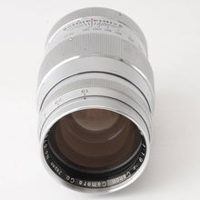 画像をギャラリービューアに読み込む, キヤノン Canon 85mm F1.9 ライカ Lマウント L39