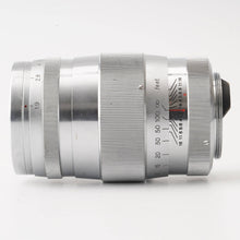 画像をギャラリービューアに読み込む, キヤノン Canon 85mm F1.9 ライカ Lマウント L39