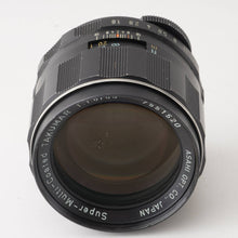 画像をギャラリービューアに読み込む, ペンタックス Pentax Asahi Super-Multi-Coatd SMC タクマー TAKUMAR 85mm F1.8 M42マウント