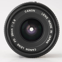 画像をギャラリービューアに読み込む, キヤノン Canon New FD 28mm F2.8